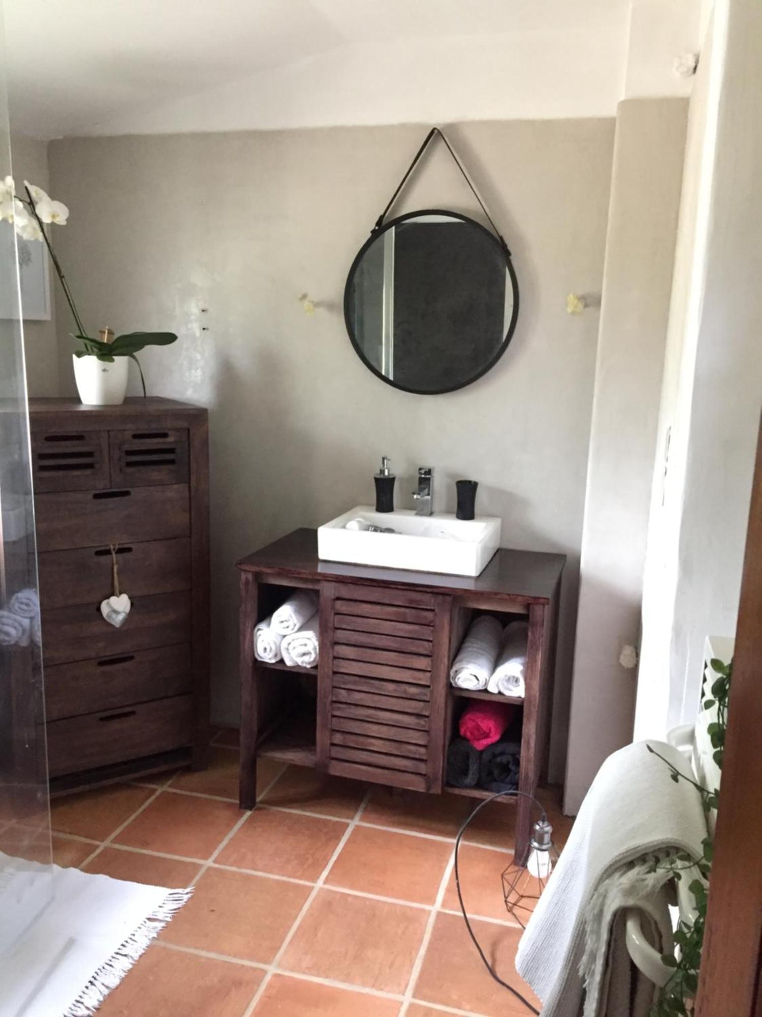 Maison De Campagne Avec Piscine Béduer Exteriör bild